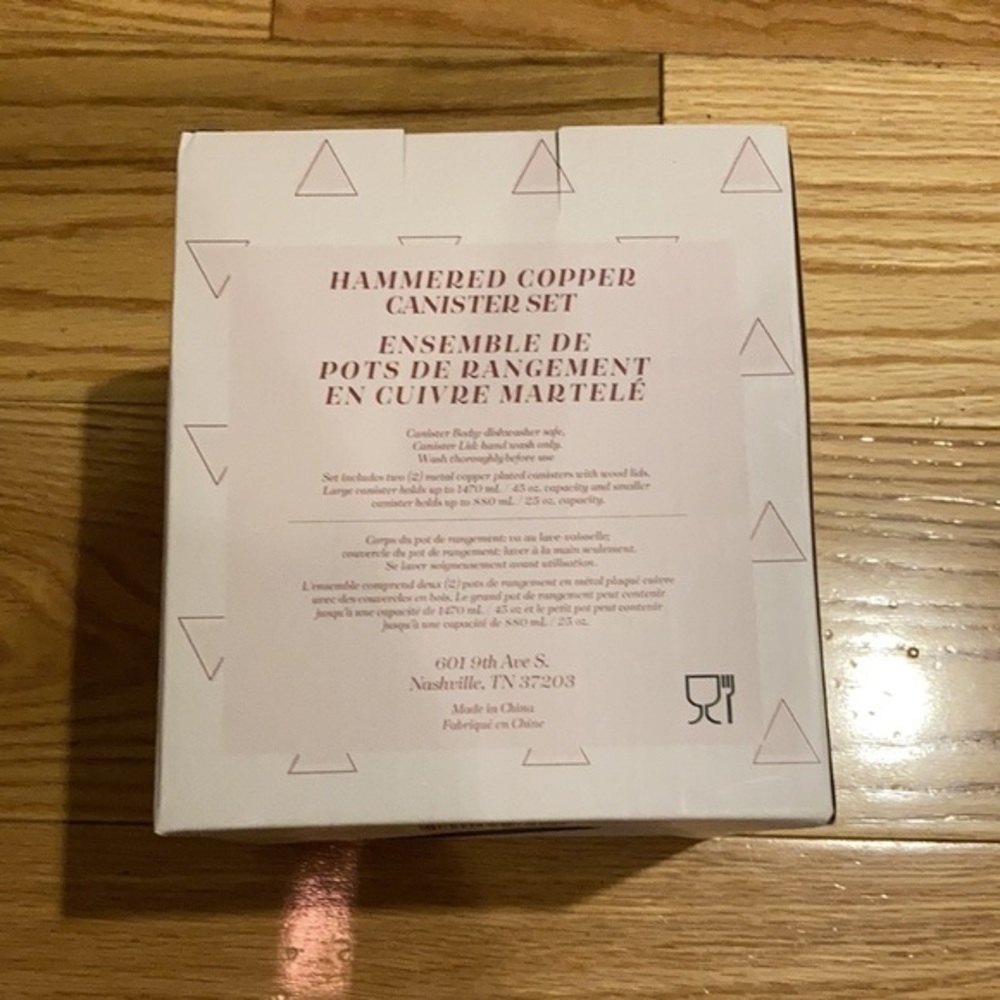 New Uncommon James Copper Canister Set - Picture 7 of 8